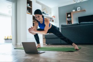 Online fitness training