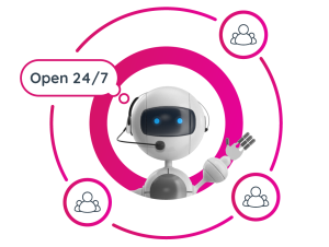 Use chatbots to rise sales 24/7