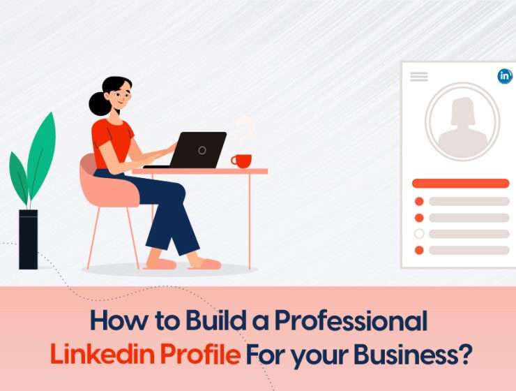 A girl with a laptop at workplace