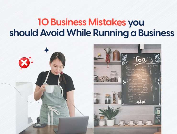 A girl learn from mistakes in her online business