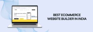 E-commerce website builder