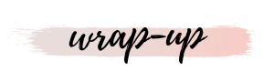 Wrap Up