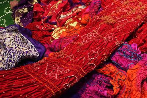 Bandhani Fabric Manufacturing 