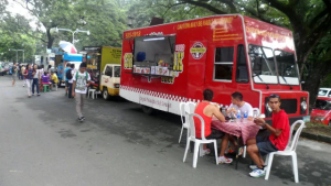 Food truck offering regional delicacies