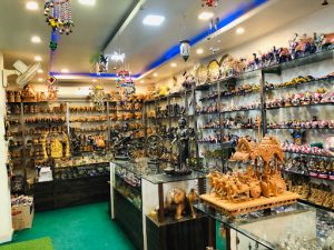 Handicrafts and traditional arts and crafts store