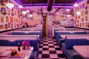 Diner with a Retro Twist