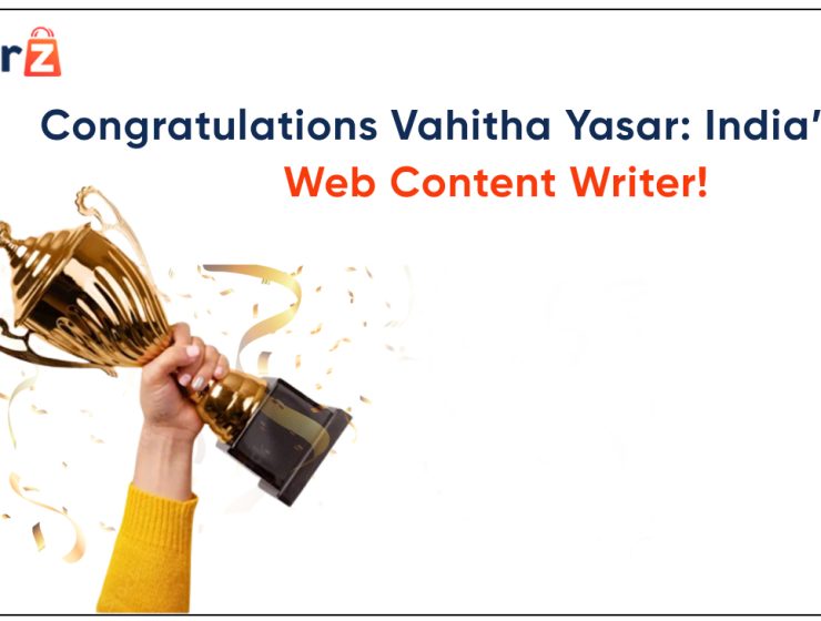 Congratulations Vahitha Yasar: India's Best Web Content Writer!