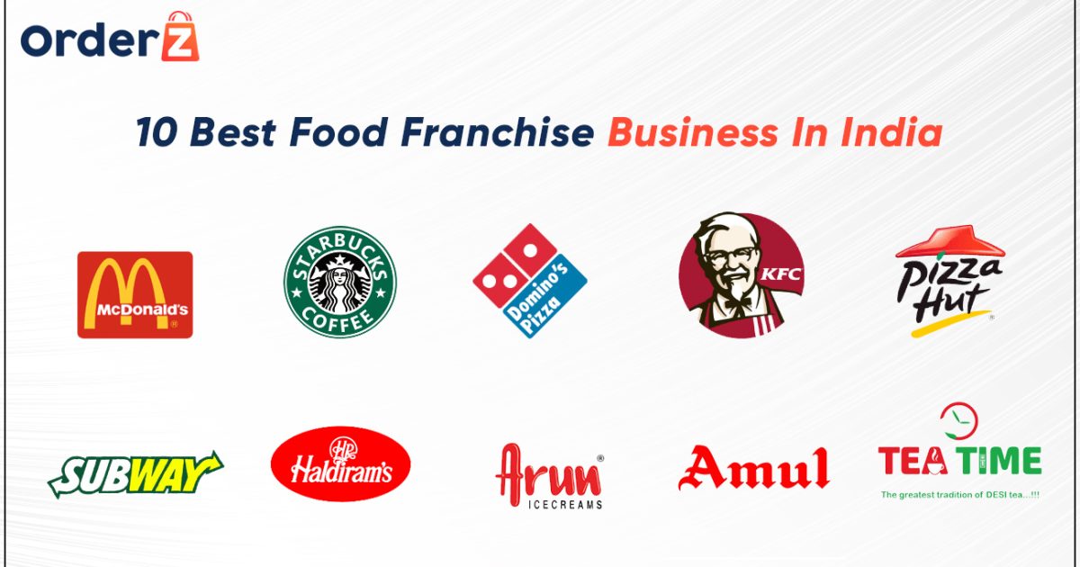 10 Best Food Franchise Business in India OrderZ