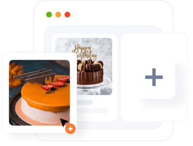 Your website can easily add more bakery items.