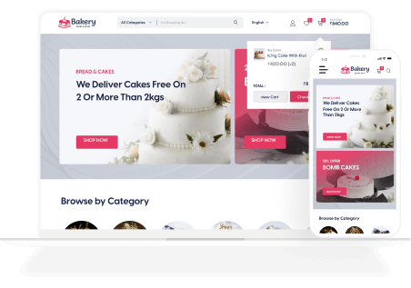 start selling your bakery products online.
    
