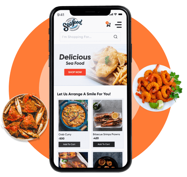 Create a mobile-friendly seafood website