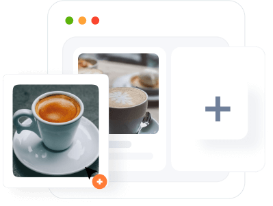 add your products for cafe shop.
            