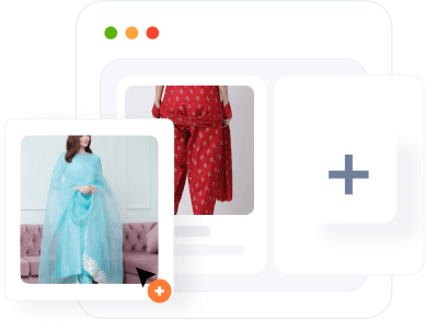 Add your clothes to start selling clothes online.