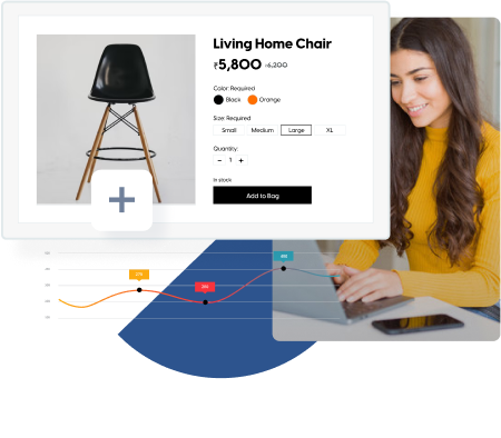 With mobile, you can easily manage a furniture store from anywhere.