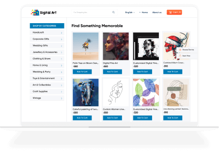 Use the orderz website to choose the greatest artworks for your needs.