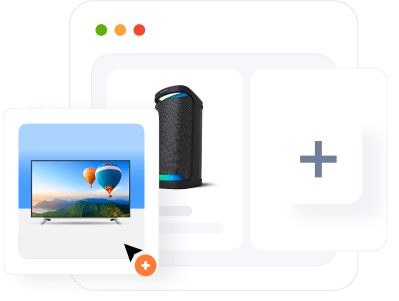 add your electronics on your website.