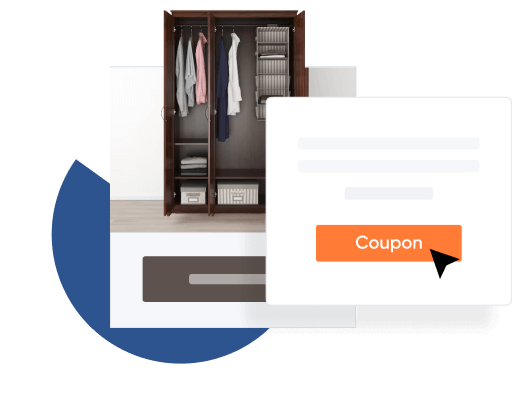 Start selling your furniture online with a coupon code.