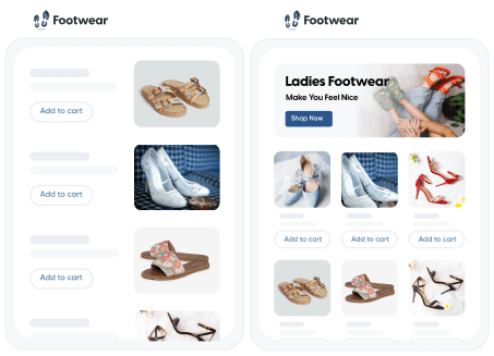 Online shop footwear store
