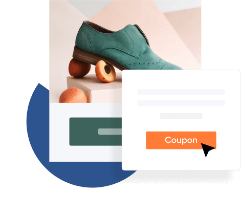 Add coupons for your products in online footwear stores.