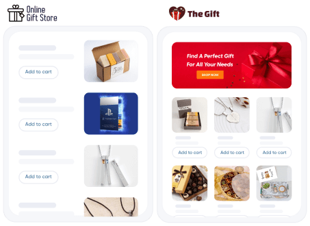 With an online gift shop, you may improve the shopping experience of your customers.
                