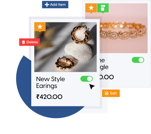 You may update the pricing and offer for your jewelry model on your website at any time.
                