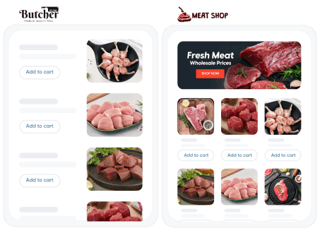 With your meat online store, improve the customer shopping experience.