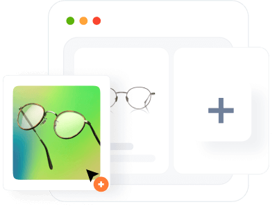 start adding eyeglasses to an online optical store to start selling.
            