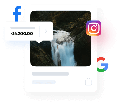 post your photos on social media to reach more audience.
                        