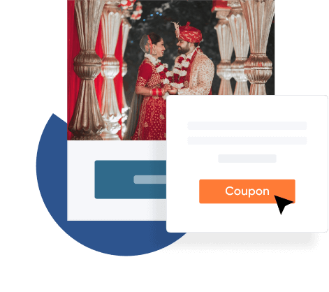 Add coupons to make your customers happy.
                        