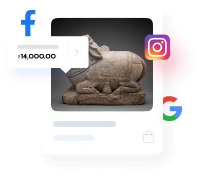 Utilize social media accounts to post photographs of your crafts taken with your phone.
            