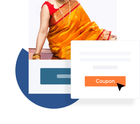 Customer coupon option enabled silk website.