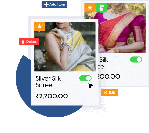 You may change the pricing and offer for your silk model on your website at any moment.