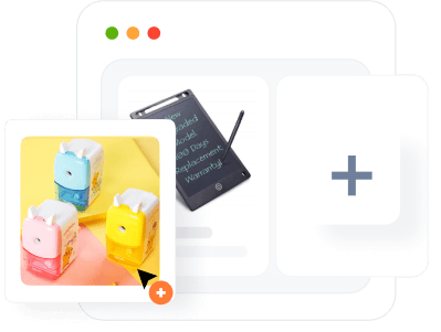 Add stationery products to your website. and start selling.