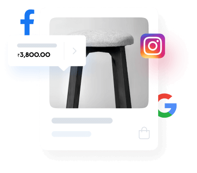 Promote your online store on social media by adding a domain link