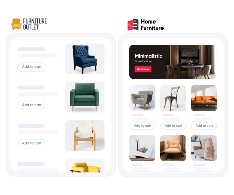 Stunning furniture website will enhance the shopping experience for your customers