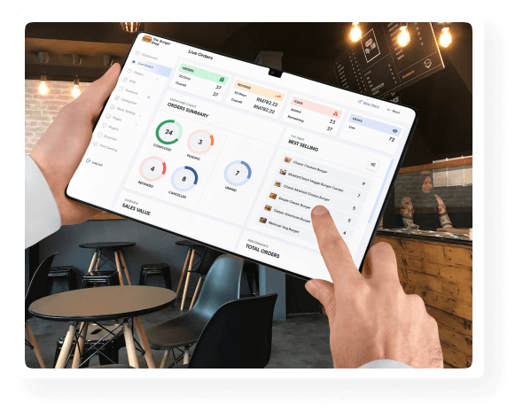 With pos takeaway software, tracking your orders is simple.