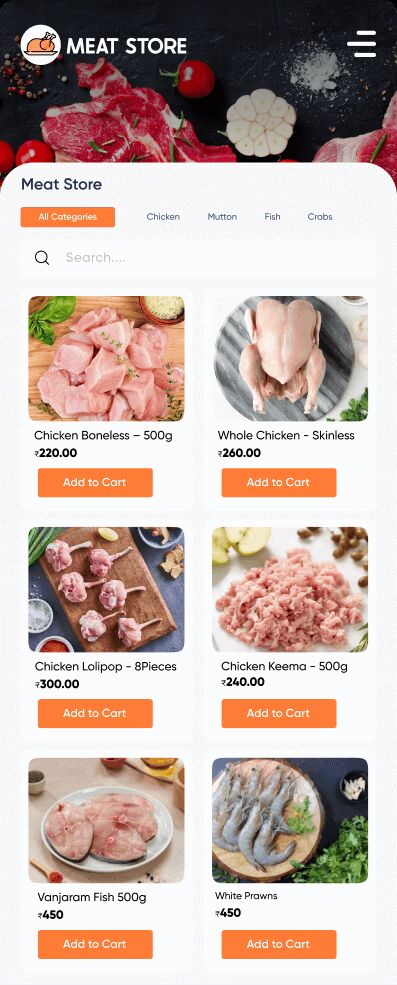 Restaurant website creator