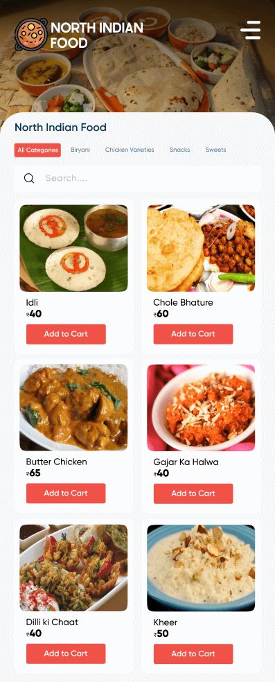 Restaurant website creator
