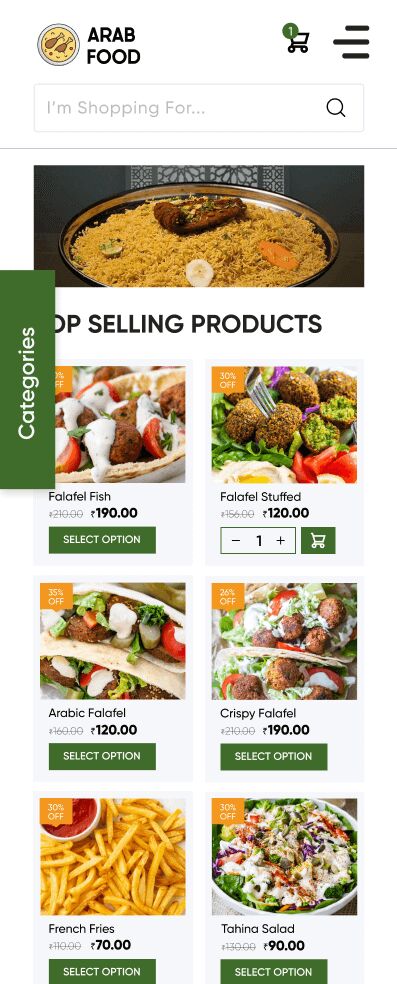 Restaurant website creator